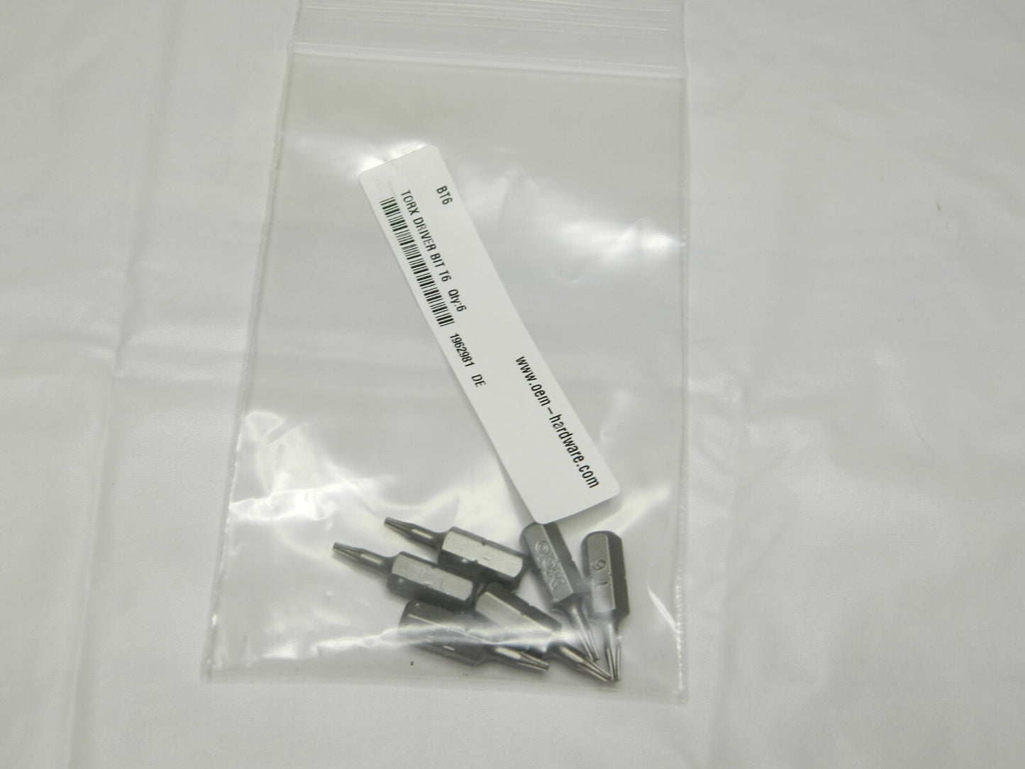 KENNAMETAL T6 Torx Drive Bit for Boring Bars Qty 6 1962981
