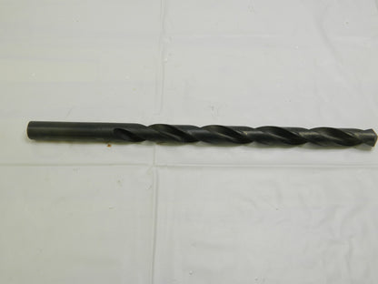 Interstate 43/64 118° 2-Flute High Speed Steel Extra Length Drill Bit 01430438