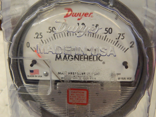 DWYER 15 Max psi, 2% Accuracy, NPT Thread Air Filter Kit 2002