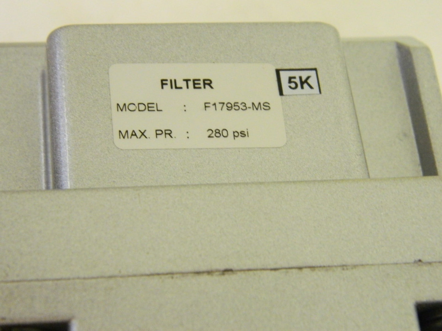 Jupiter Pneumatic  FRL Filter 1" Port  Aluminum Bowl & Manual Drain 1050510022jp