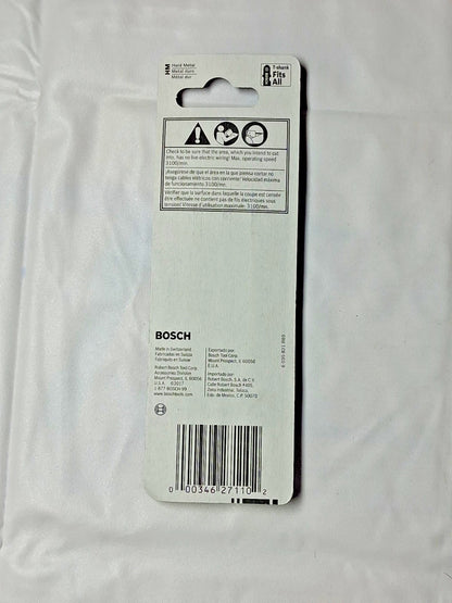 BOSCH Carbide Jigsaw Blades 3-1/4 IN. 24 QTY3 TPI T118AHM1
