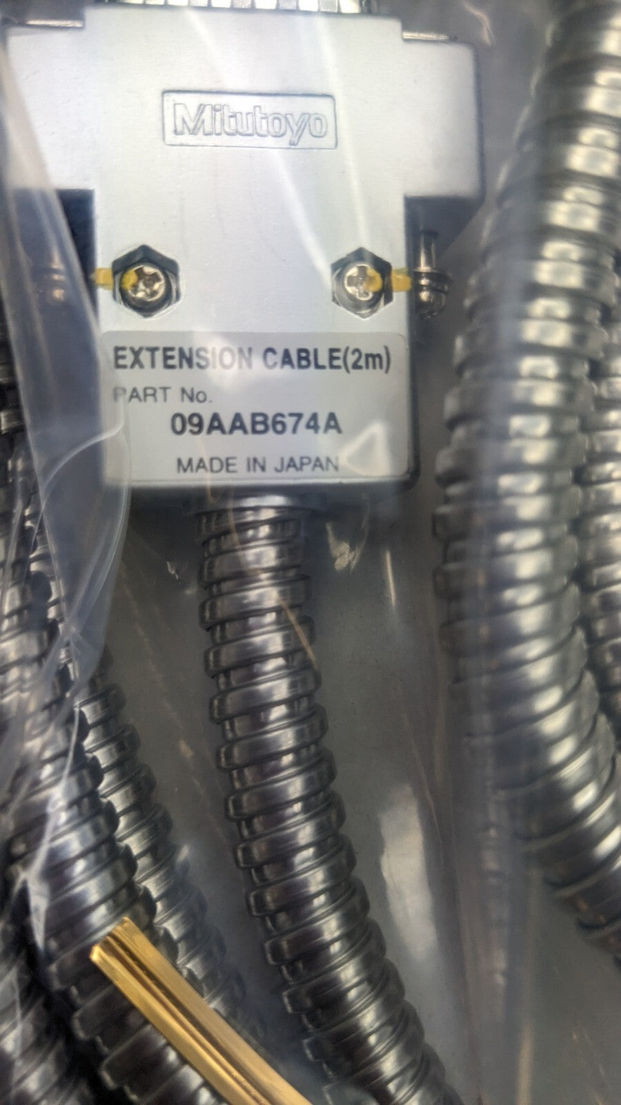 Mitutoyo Extension Cable 2M 09AAB674A