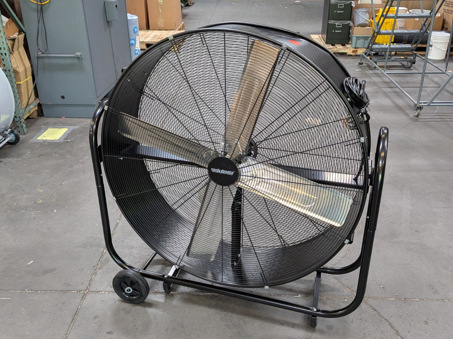 Pro Source 48" Portable Industrial Drum Fan 2-Speed 15500 CFM 120v LOCAL PI