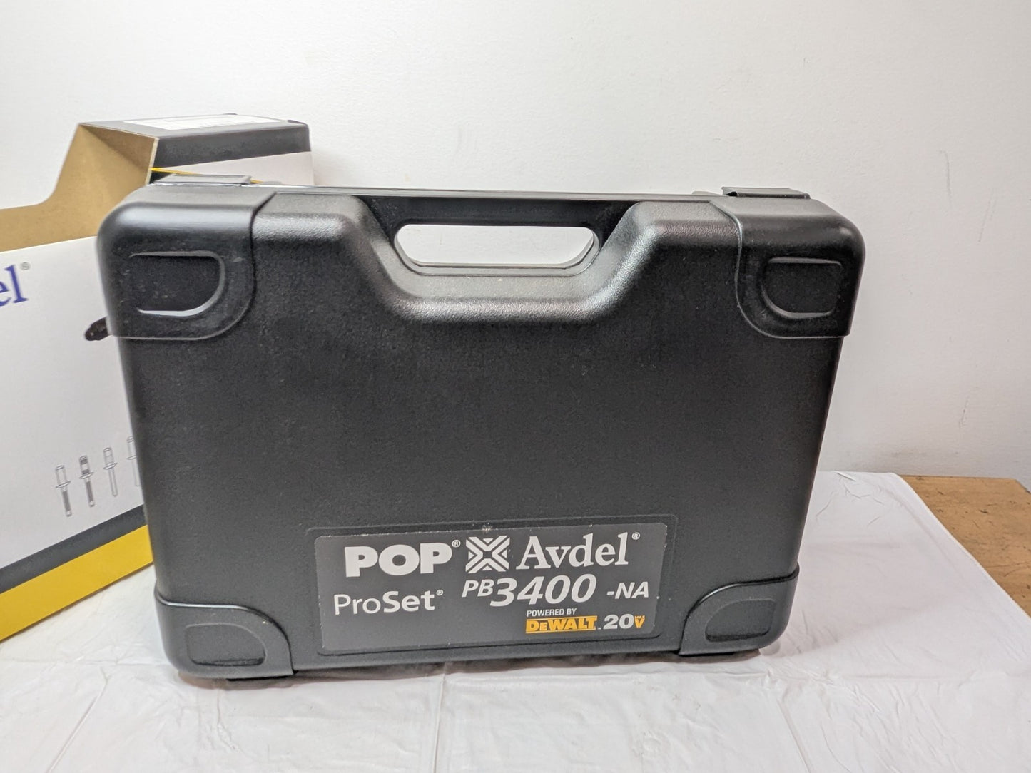 Stanley POP ProSet PB3400 Cordless Rivet Tool w/Battery &amp; Charger PB3400-NA2