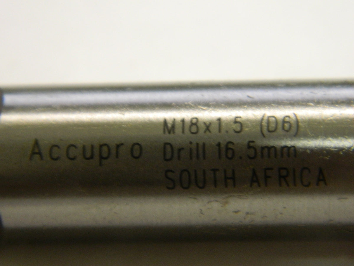 Accupro 7926462 M18 X 1.50" 4Fl D6 Vanadium High Speed Steel Spiral Point Tap