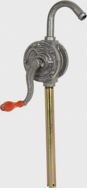 PROLUBE Rotary Drum Pump for 15-55 Gal Drums   Cast Iron   .25L Per Turn