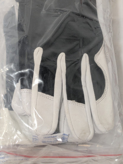 Valeo General Purpose Gloves: "V255", Size Medium, Leather 6 Pairs VI3732ME