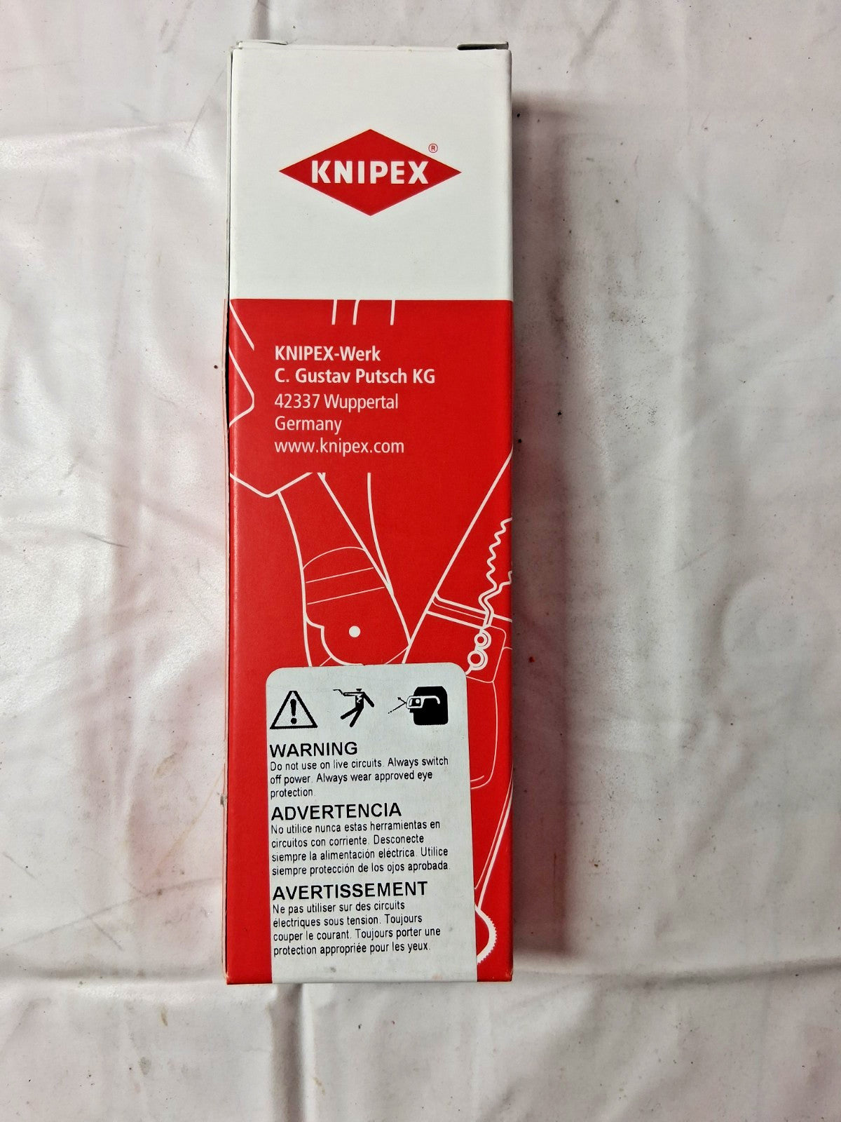 Knipex Precision internal Circlip Pliers 5-1/4" 17217183