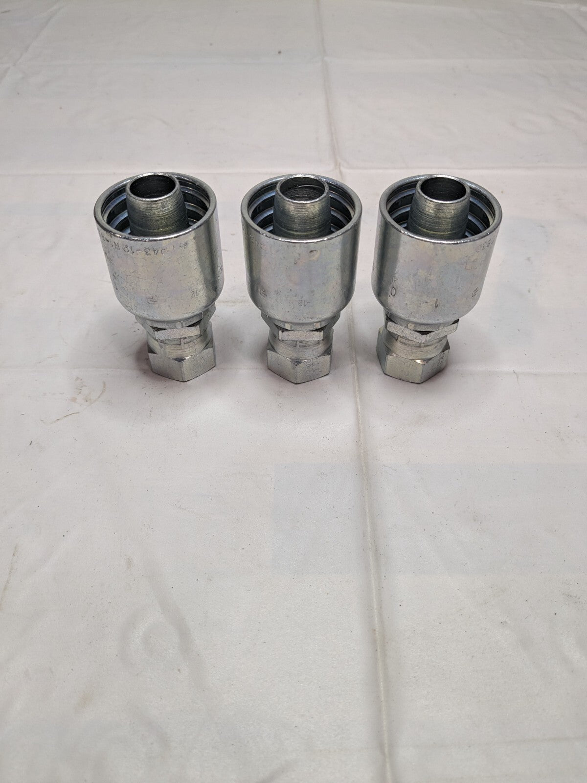 PARKER Hydraulic Hose Straight Female 3/4" Hose x 5/8" Tube Qty 3 KP81