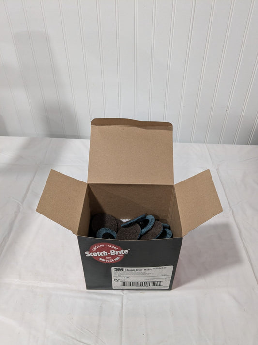 3M Quick-Change Disc: Roloc TR, 2" Dia, AO, Non-Woven Box of 50 54135