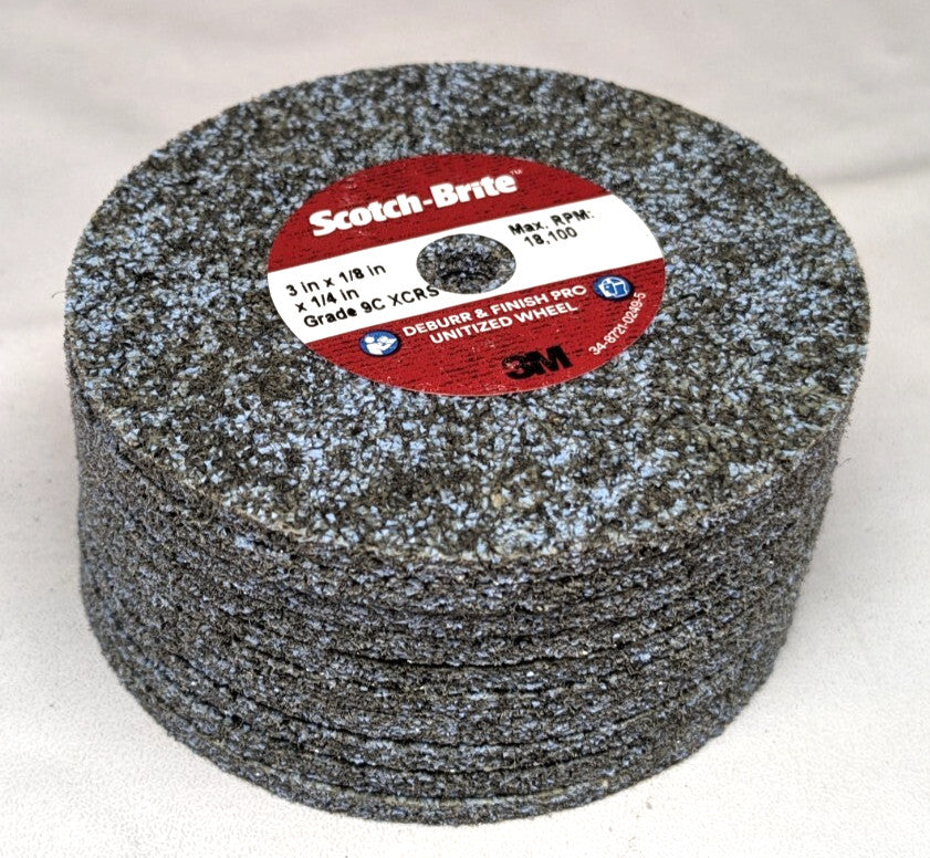 3M Deburring Wheel 3" Dia Precision Shaped Ceramic *QTY 10*  7100290243