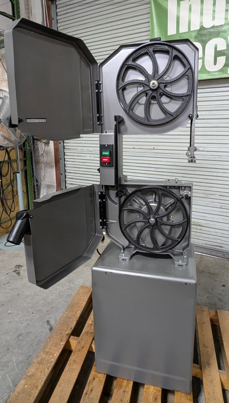 JET J-8201V 14" Metal & Wood Vertical Bandsaw  115v Variable Speed  *Incomplete*