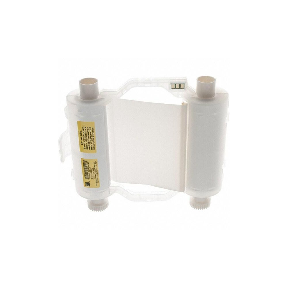 Brady Printer Ribbon 4.33" W 200' L White 118090