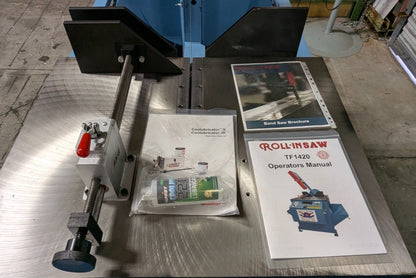 ROLL-IN SAW Vertical Bandsaw Variable Speed  Auto-Feed 220V 3PH *Scratch & Dent*