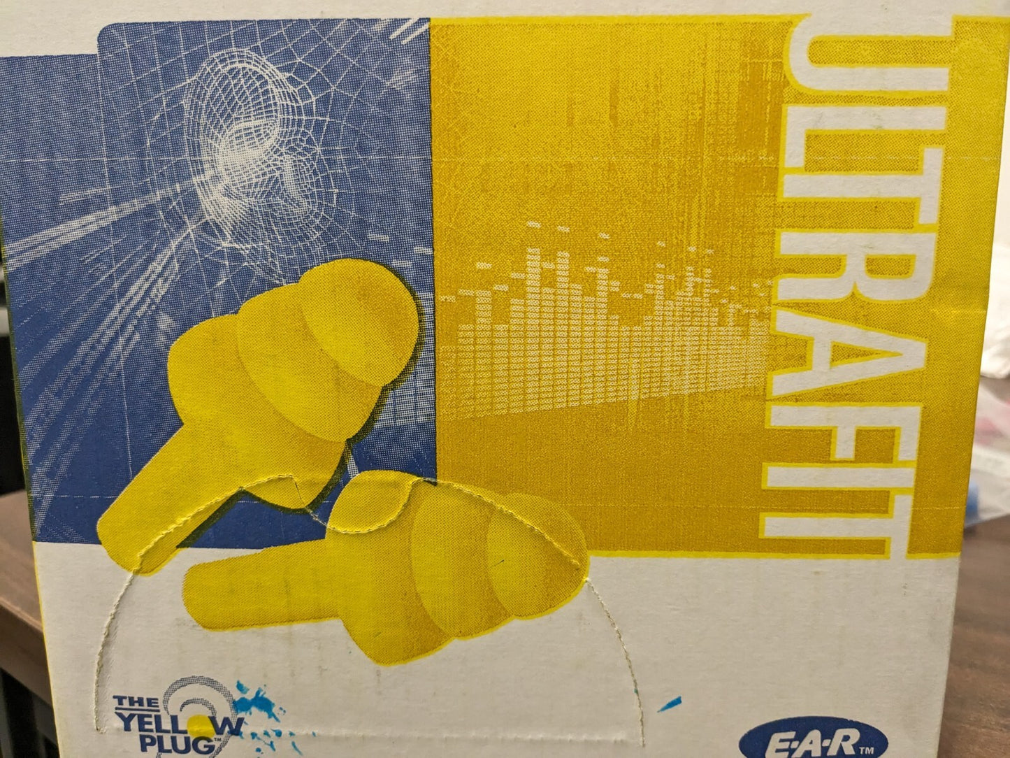 3M Earplugs 25 dB, Foam, Flanged, Push-In Stem, Corded Qty Approx 300 7000002322