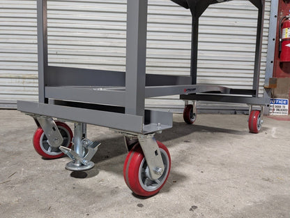 Little Giant Heavy Duty Mobile Work Bench 48" W x 24" D x 36" H 3