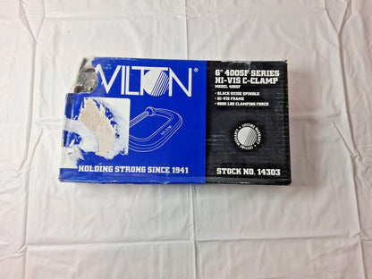 Wilton C-Clamps 6-1/16" Max Opening 4-1/8" Throat Depth 14303