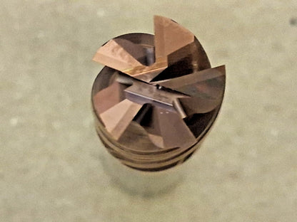 Helical Solutions Square End Mill 1/2" Dia 5/8" LOC 59845