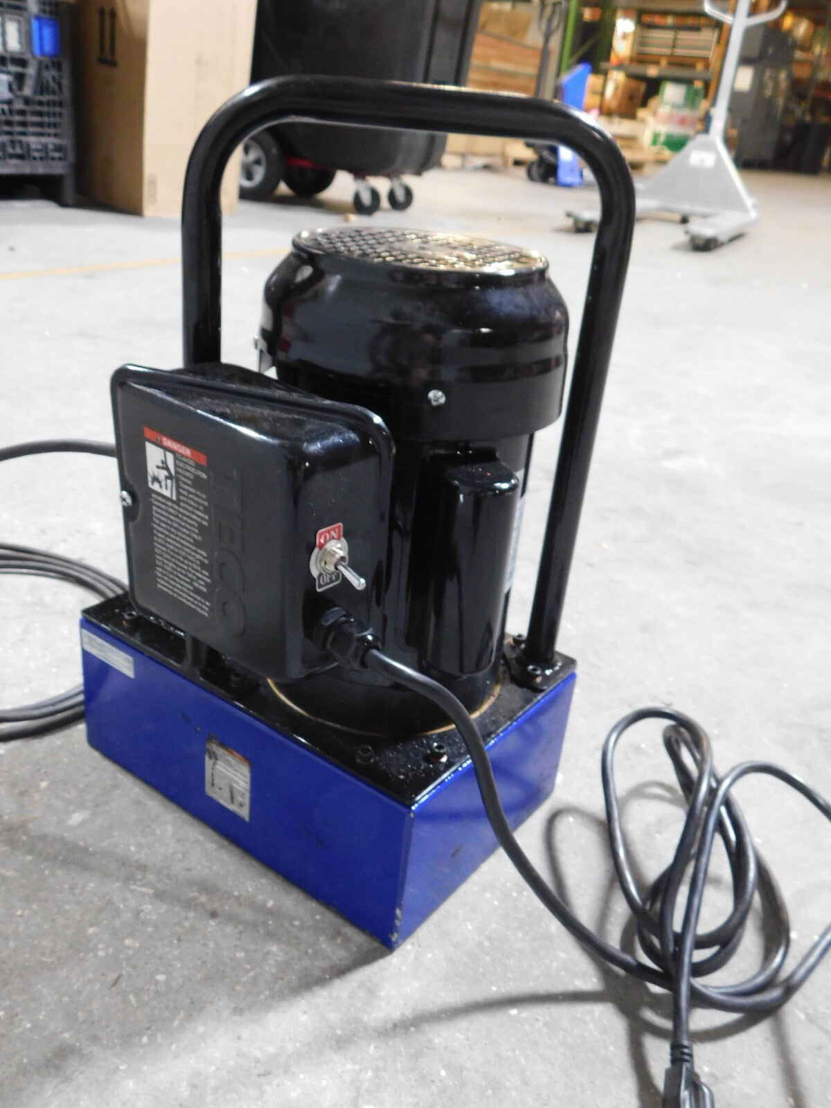 Electric Hydraulic Pump 4-Way 3 Position Valve 115 V PS-MH-HPC1-002 PARTS/REPAIR