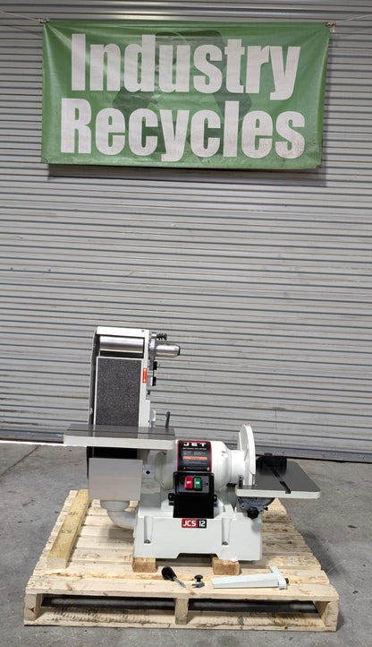 JET JCS-12 6x48" Belt & 12" Disc Combo Sander  115V  1-1/2HP  *Shipping Damage*