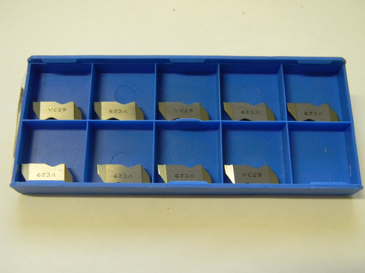 Valenite Indexable Carbide Grooving Inserts 9 Pack VC29 Grade VLRP3031R