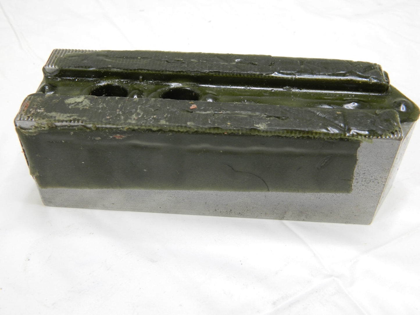 H & R Soft Lathe Chuck Jaw: Serrated 2OAW, 2OAH, 6-1/4OAL Qty 2 HR-112-2.0-OP