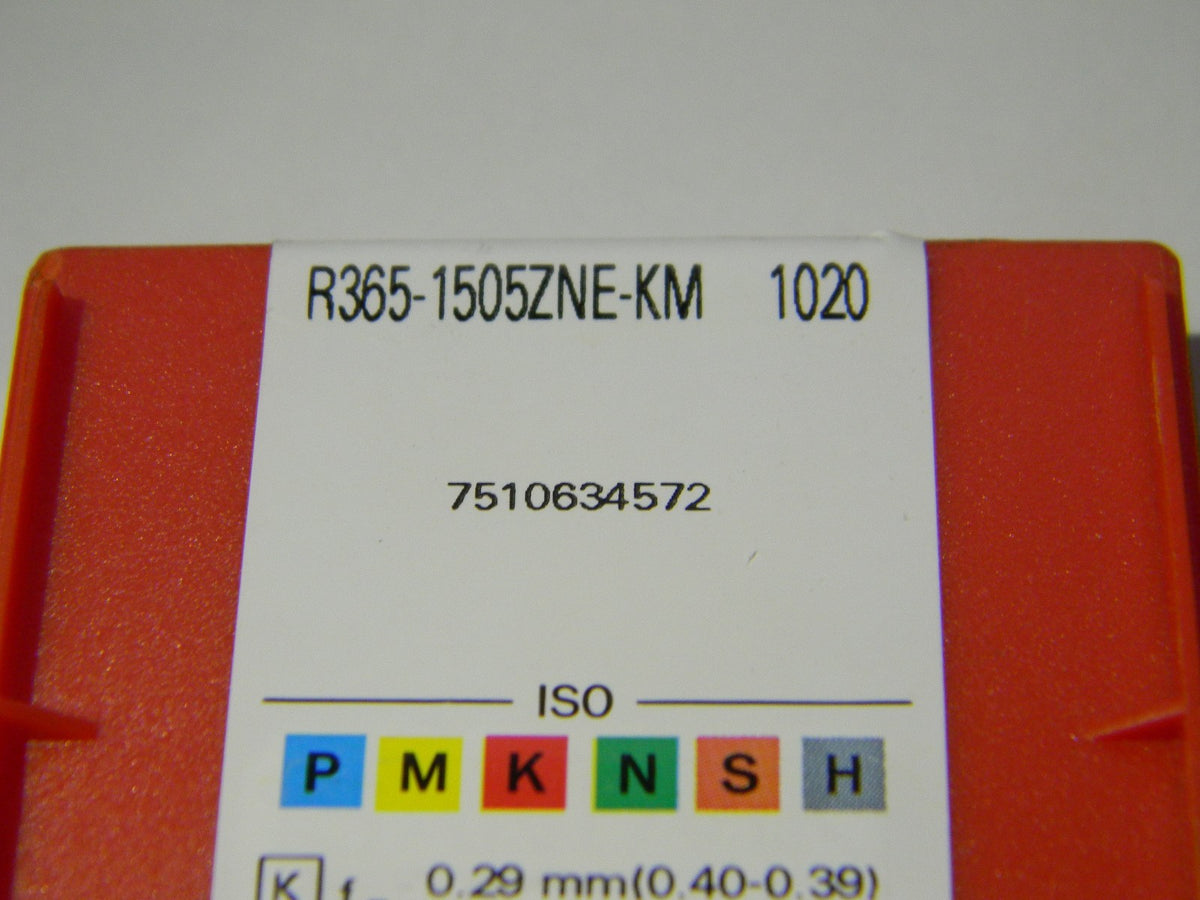 Sandvik Coromant R3651505 KM Grade 1020 Carbide Milling Insert QTY 9 5745390