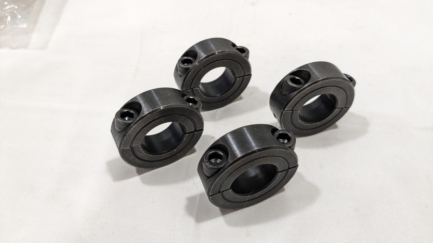CLIMAX METAL PRODUCTS Split Steel Shaft Collar 0.75"ID x 1-1/2"OD *QTY 4* 2C-075