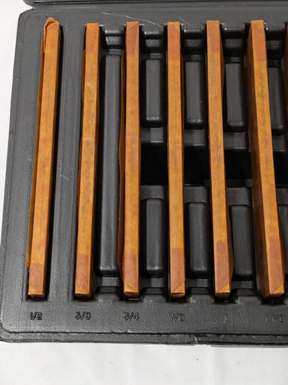 20 Piece, 6 Inch Long Steel Parallel Set 1/2 to 1-5/8 Inch High 52-437-000-0