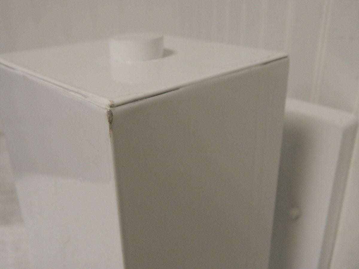 Primelite Wall Down Light Fixture White Height 10" Extension 7" Width