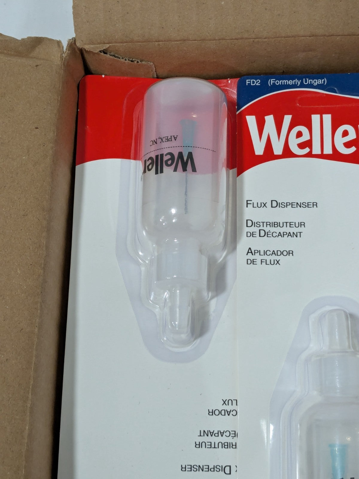 Weller Soldering Dispensing Tool: 4-1/2" Long Box of 6 FD2