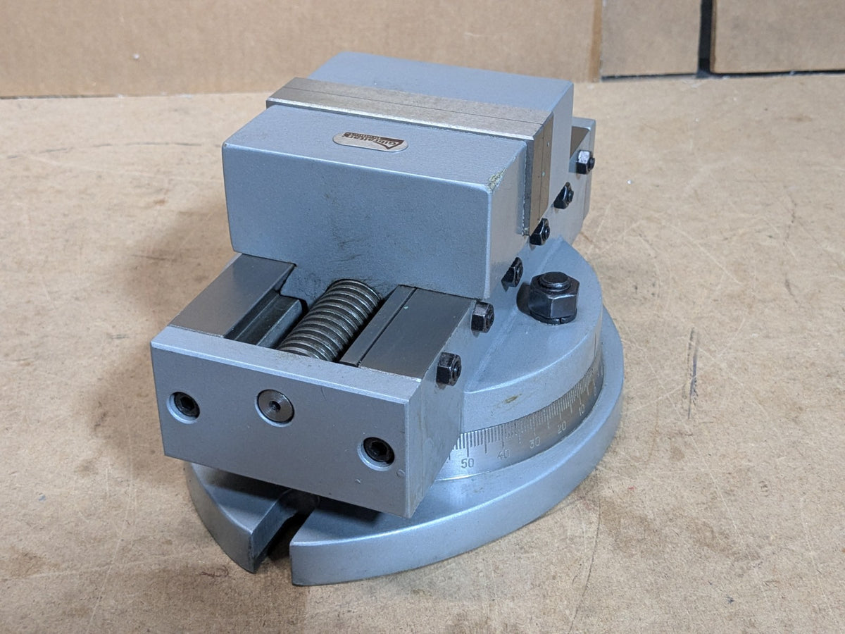 Gibraltar Self Centering Vise w/ Swivel Base 4" Jaw Width 4" Max. Opening 110081