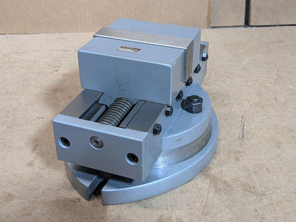 Gibraltar Self Centering Vise w/ Swivel Base 4" Jaw Width 4" Max. Opening 110081