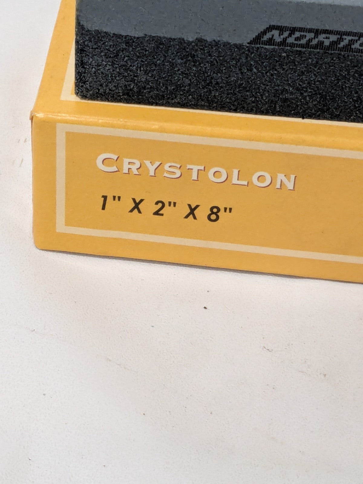 Norton Sharpening Stone: 1'' Thick, Rectangle Gray 1" X 2" X 8" 61463685455