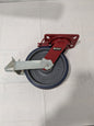 HAMILTON Swivel Top Plate Caster Polyurethane, 8" Dia, 2" Width S-HS-8SPB-4SL-ZB
