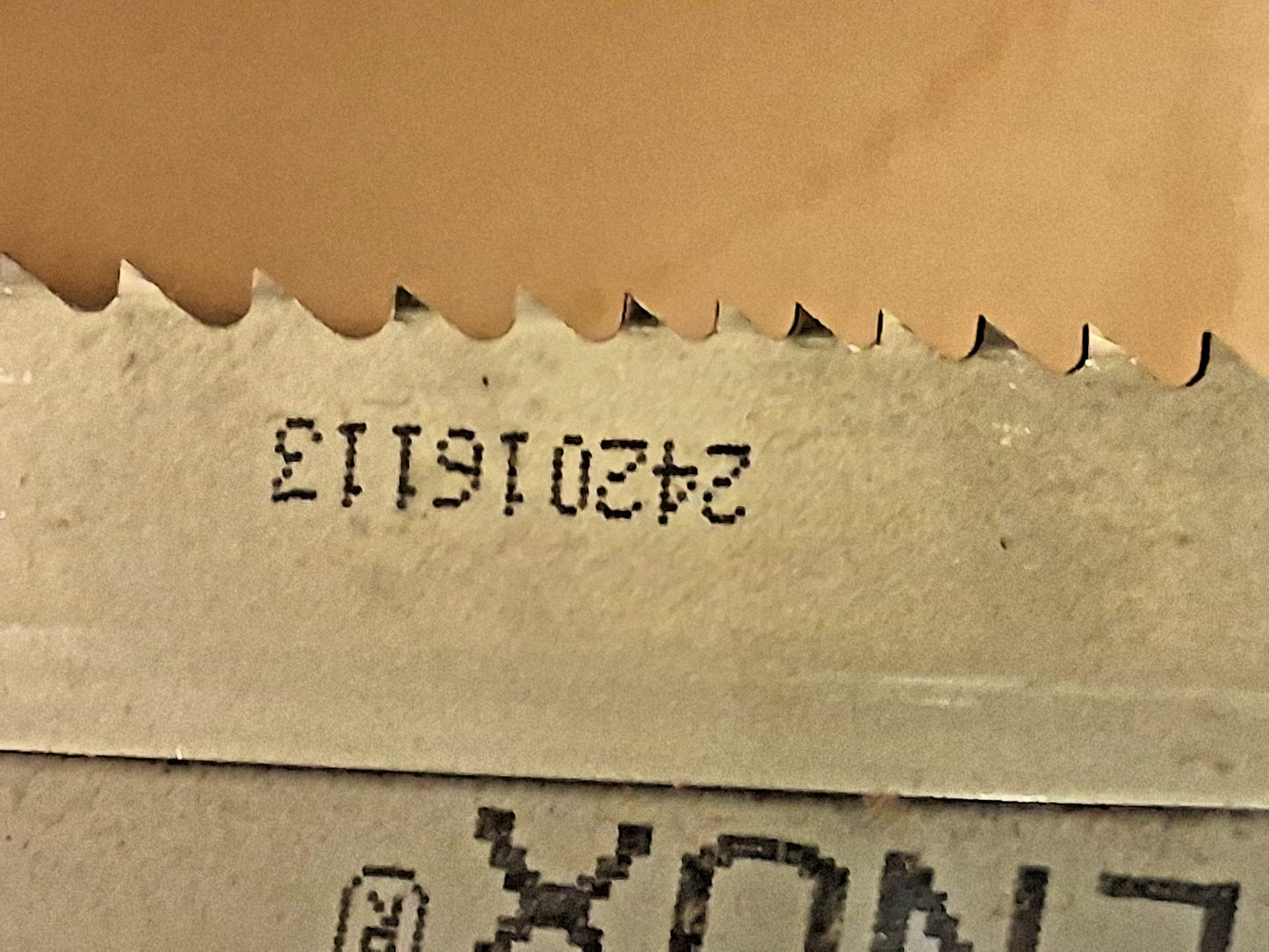 Lenox Welded Bandsaw Blade 10ft L x 3/4" W x 5-8 TPI 87882CLB103050