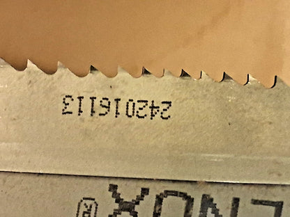Lenox Welded Bandsaw Blade 10ft L x 3/4" W x 5-8 TPI 87882CLB103050