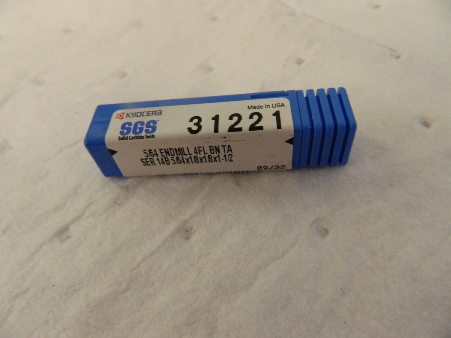 Kyocera SGS 14B End Mill 31221