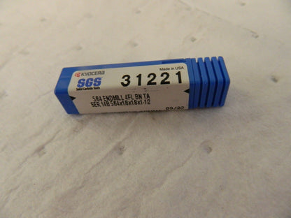Kyocera SGS 14B End Mill 31221