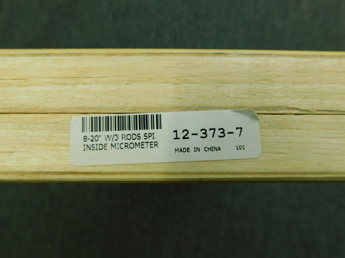 SPI Mechanical Inside Micrometer 8" - 20" Range 12-373-7