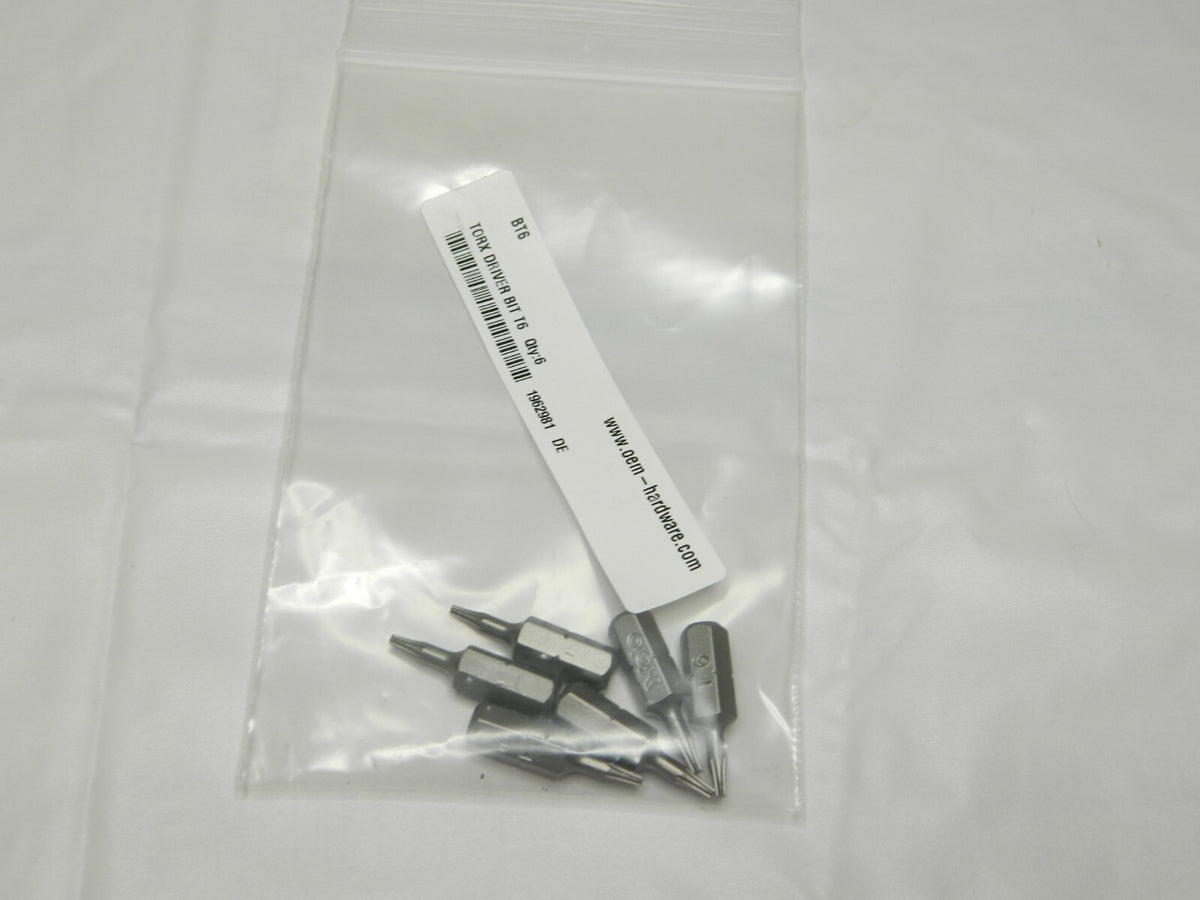 KENNAMETAL T6 Torx Drive Bit for Boring Bars Qty 6 1962981