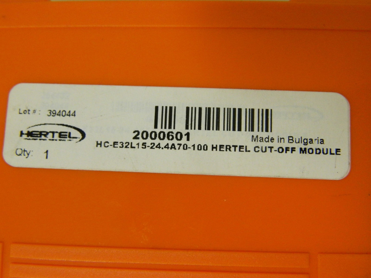 Hertel Left Hand Indexable Cutoff Module HC-E32L15-24.4A70-100 2000601