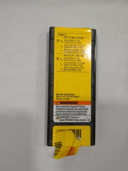 Sandvik Coromant 10pc CNMG T-Max P Negative Basic Shape Turning Inserts 6533091