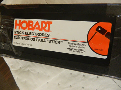 HOBART WELDING Stick Welding Electrode: 1/8 Dia, 14 Long 10LB 770460