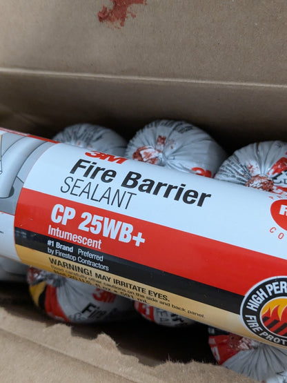 3M Joint Sealant: 20 oz Cartridge, Red, Acrylic & Latex Box of 10 7000145569