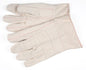 12 PAIRS MCR Safety Hot Mill Work Gloves 100% Cotton Tan Large 9128