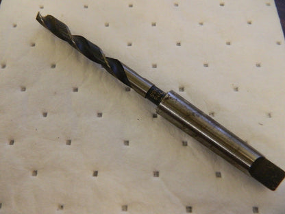 Taper Shank Drill Bit: 7/16" Dia, 2MT, 118 ° Point HSS 01520287