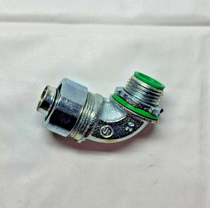 Anaconda Sealtite Zinc-Plated Steel Conduit Connector 1/2" TS QTY 10 7STR5090B