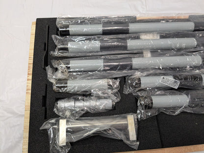 Fowler Inside Micrometer Set 4" to 80" 0.001" Grad 52-243-480-1 INCOMPLETE