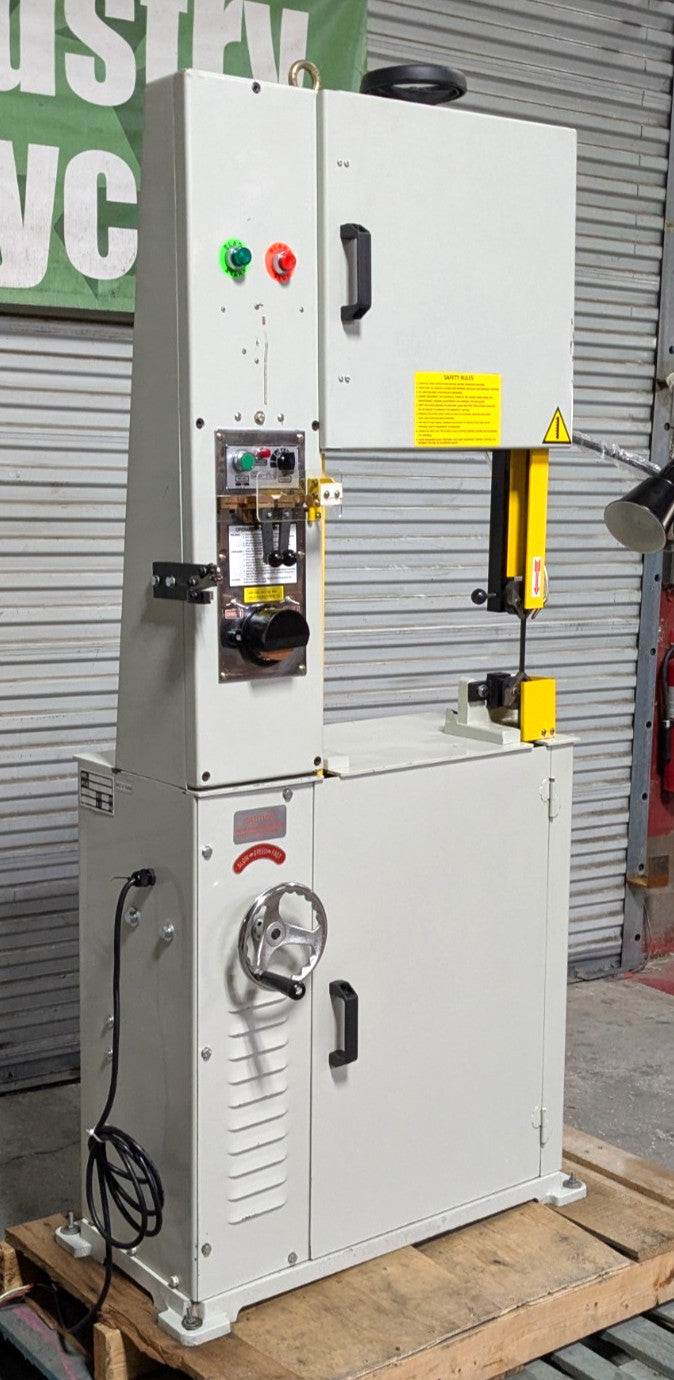 KBC Model 450 18" Vertical Bandsaw  220V/3ph  1HP  Variable Speed  *Never U